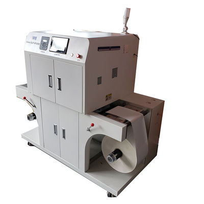 Flatbed Flexo Digital Label Printer Inkjet Teknologi LED CMYK 320mm