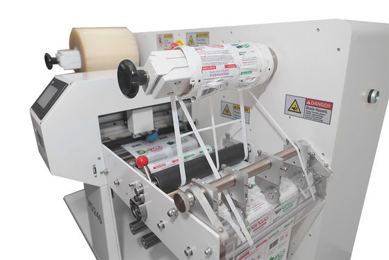 330mm Roll Label Digital Die Cutter dengan Slitter dan Laminasi