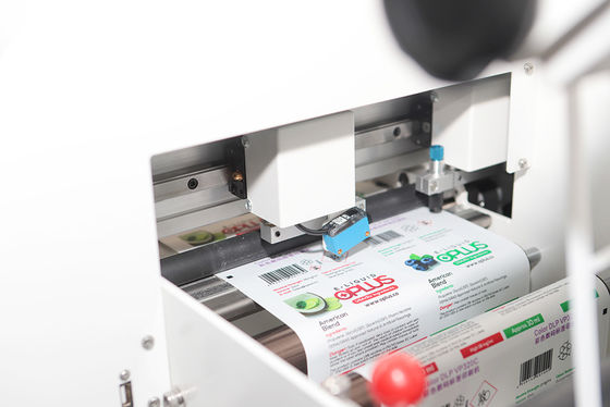 Mesin Cetak Label Multifungsi 250um Dengan ASC Driver Die Cutter