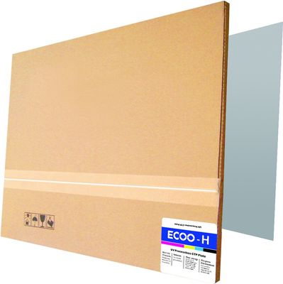 Green Printing Aluminium Processless UV CTCP Plate Lebar 1280mm