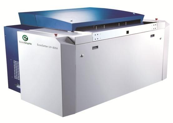 UV-800A F/S/E Mesin CTP Termal Percetakan Offset Otomatis Online