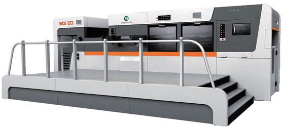 Stripping Blanking Flatbed Die Cutting Machine Untuk Carboard Embossing