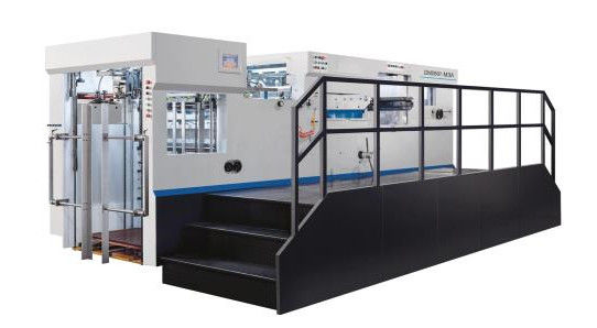Mesin Pemotong Mati Flatbed Format Besar dengan Pengupasan 1080mm