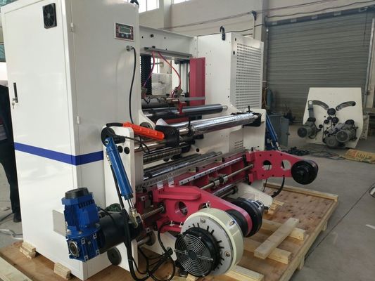 Layar Sentuh Thermal Paper Slitting Rewinding Machine Dengan Pemuatan Hidrolik