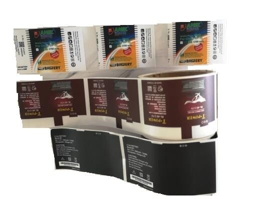 Mesin Cetak Label Multifungsi 250um Dengan ASC Driver Die Cutter