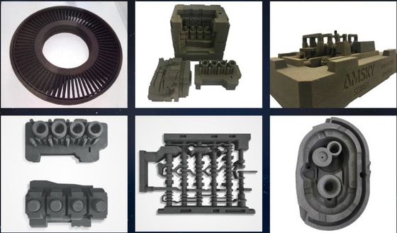 600DPI Printer Cetakan Pasir 3D Format Besar 60L/H 1.6CBM