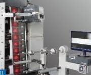 Mesin Pencetakan Label Flexographic Otomatis Dengan Stasiun Pemotongan Die 60m/min