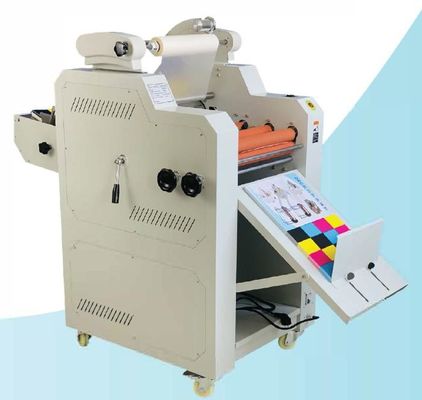 Mesin Laminating Press Format Kecil Pemanasan Inframerah 5M/Min