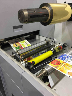 Digital Label Braille Varnish Printing Cold Foiling Mesin