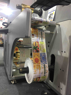 Digital Label Braille Varnish Printing Cold Foiling Mesin
