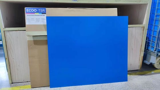0.80 - 1.20 M/Min Positif Menulis Termal CTP Piring Pencetakan Lembar Ganda