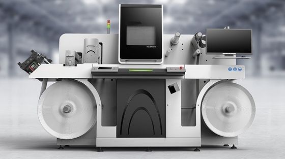 50m/mnt Digital Varnishing Foil Stamping Label Enhancer