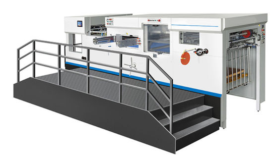 7000s/h Flatbed Die Cutter dengan Stripping Limbah
