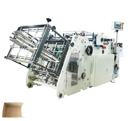 L-800A Hamburger Box Cartoning Machine Untuk Food Paper Case