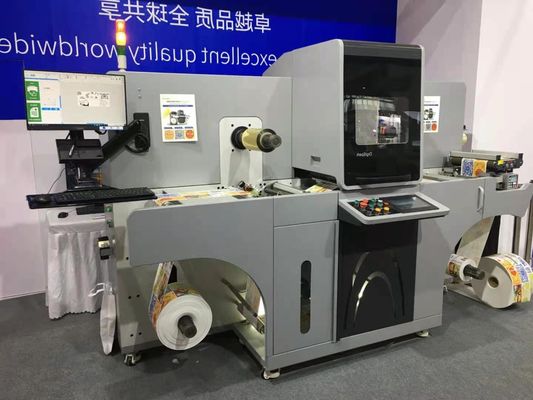 Mesin Peningkat Label Postpress Finishing Digital Foil Stamping