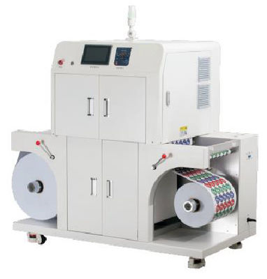 CMYK LED Digital Label Printer Lebar Media 1200X2400dpi 304mm