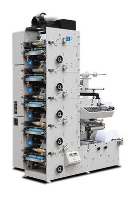 Label Perekat Printer Flexographic Otomatis Lebar 310mm