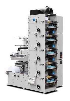 Mesin Cetak Flexographic UV 60M / Min Untuk Label Perekat