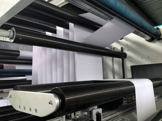 1400mm Thermal Paper Slitting Rewinding Machine Untuk Film Plastik