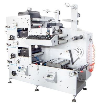 Mesin Cetak Label Lengket Flexo Mesin Press Cetak Kertas Aluminium