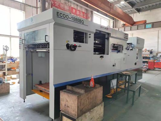 1080x780mm Die Cutting Machine untuk kertas bergelombang