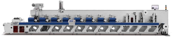 Mesin Cetak Flexographic Perekat 80m / Min Dengan Varnishing