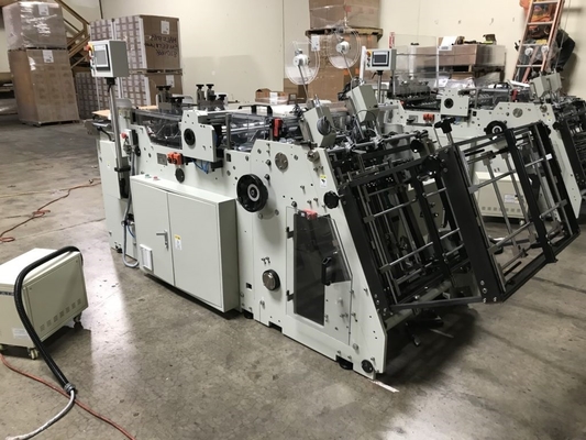 Mekanik Cartoning Lunch Box Forming Machine 4.0 * 1.2m Covering