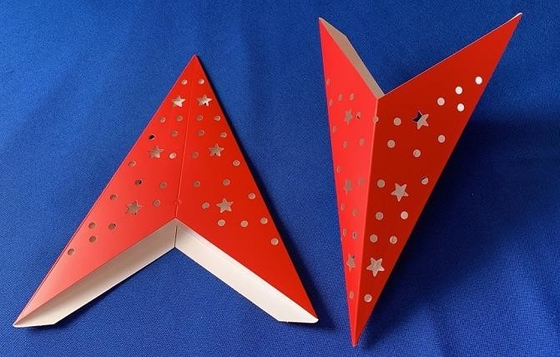 5000s / H Mesin Pembuat Kotak Karton Karton 6 Sudut Karton Folder Gluer