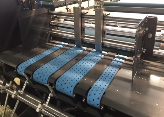 Karton Kertas Bergelombang Laminator Seruling Otomatis 60m / Menit