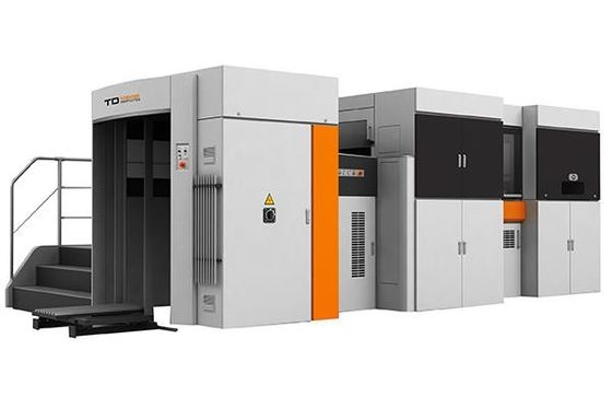 Pemotong Mati Otomatis 7500S/H 400×360mm Dengan Pengupasan
