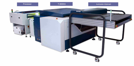 256CH Layar Dot Thermal CTP Plate Machine 2540dpi Dengan Autoloader