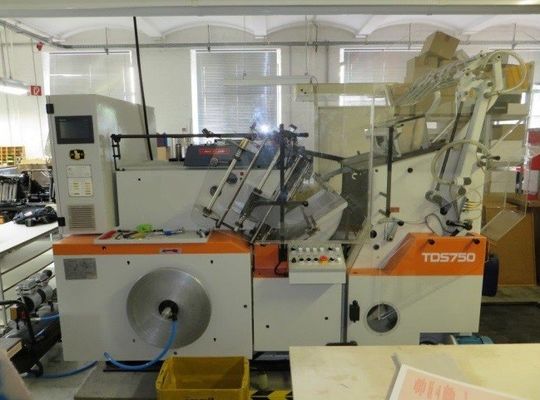 2500s/h Foil Stamping Die Cutting Machine 4 Zona Pemanasan