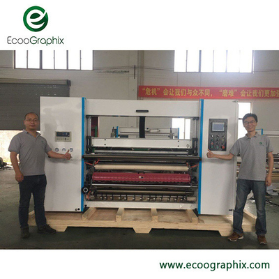 1400mm Thermal Paper Slitting Rewinding Machine untuk Fax Cash Register ATM ECG POS Till Kraft Paper Rolls