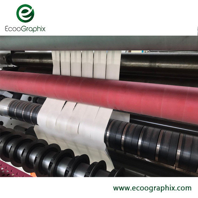 1400mm Thermal Paper Slitting Rewinding Machine untuk Fax Cash Register ATM ECG POS Till Kraft Paper Rolls