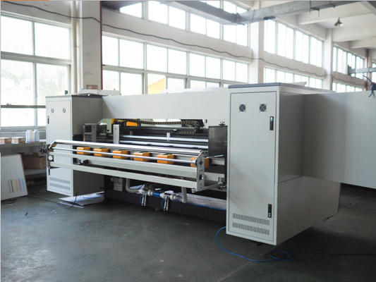 CMYK Corrugated Digital Inkjet Printer Lebar Pengumpanan 2500mm