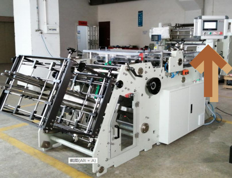 Mesin Pembuat Kotak Kertas Bergelombang 8kw 400PCS / Min Dengan 100mm Kosong