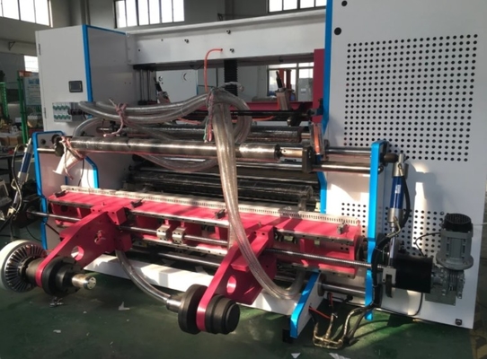 1400mm Thermal Paper Slitting Rewinding Machine untuk Fax Cash Register ATM ECG POS Till Kraft Paper Rolls