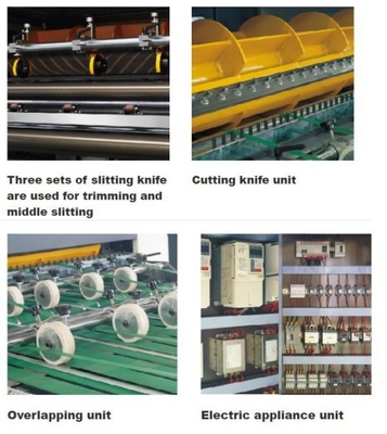 Single Knife Thermal Paper Slitting Rewinding Machine 350M / Min