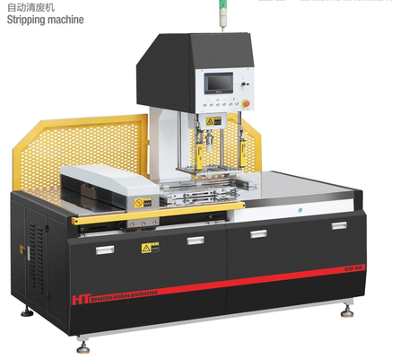 Otomatis Kertas Foil Stamping Mesin Pemotong Mati Kontrol PLC