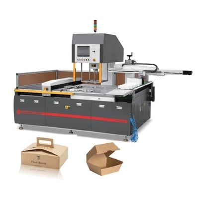 380V Paper Box Stripping Die Cutting Machine Dengan Double Guide Rail