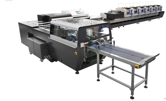 8 Stasiun Saddle Stitching Book Binding Machine 12000 C / H